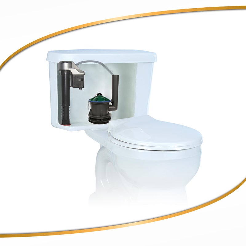 Korky 2X Long Life Toilet Flush Valve Seal Fits American Standard Champion 4 and Eljer Titan 4 - Fixes Leaking Flush Valves and Hard to Flush Toilets, 450BP - Image 2